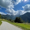 Pogled proti Kamniško-Savinjskim Alpam z avstrijske strani